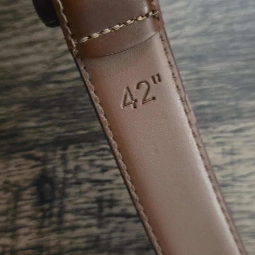MIO MARINO Men's‎ Brown Leather Belt 42